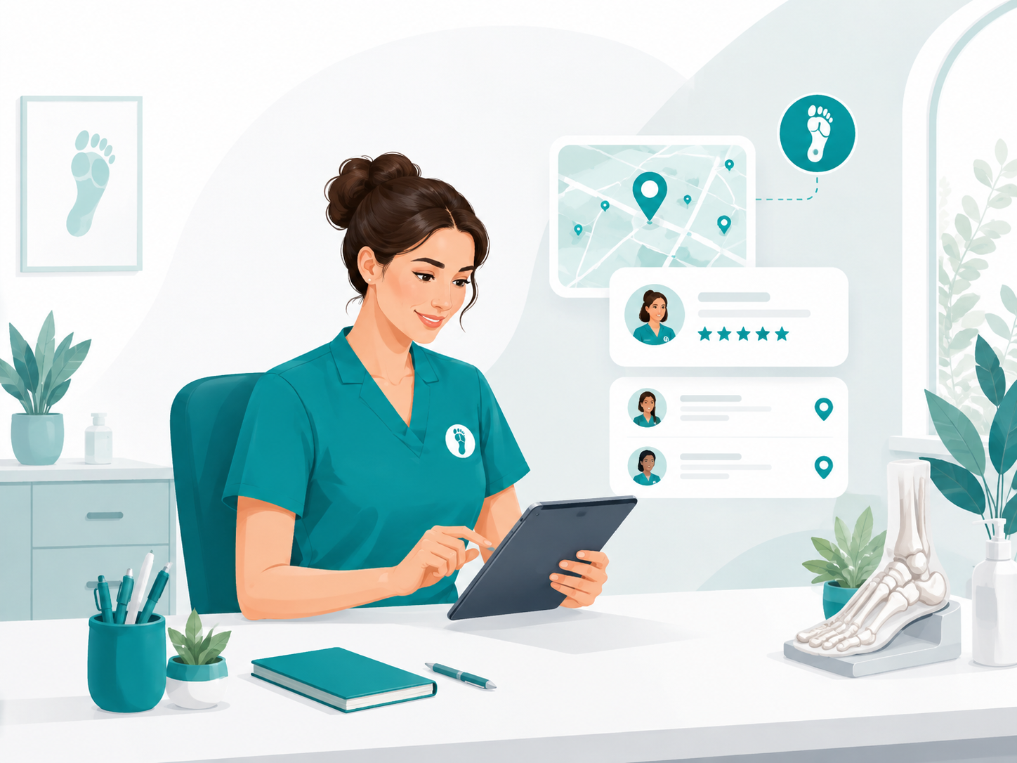 Practitioner directory illustration